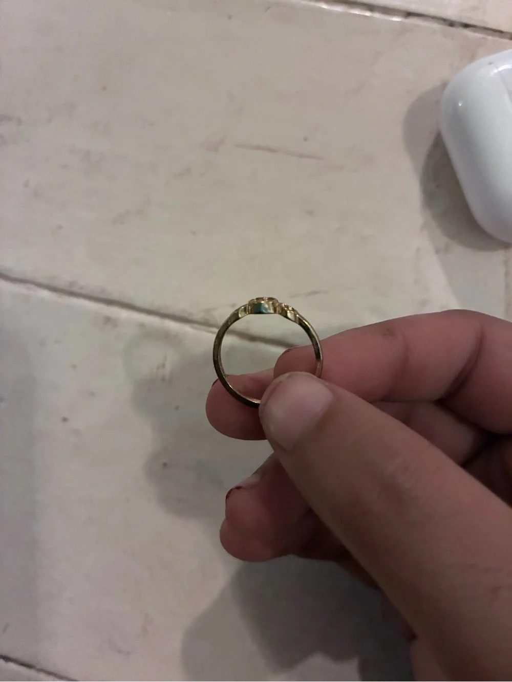 None dainty gold